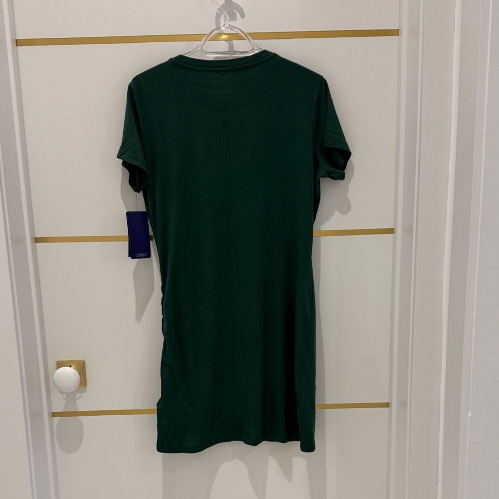 Fanatics Green University of Miami Hurricanes Short Ruched Dress NWT Small NCAA - Picture 10 of 12